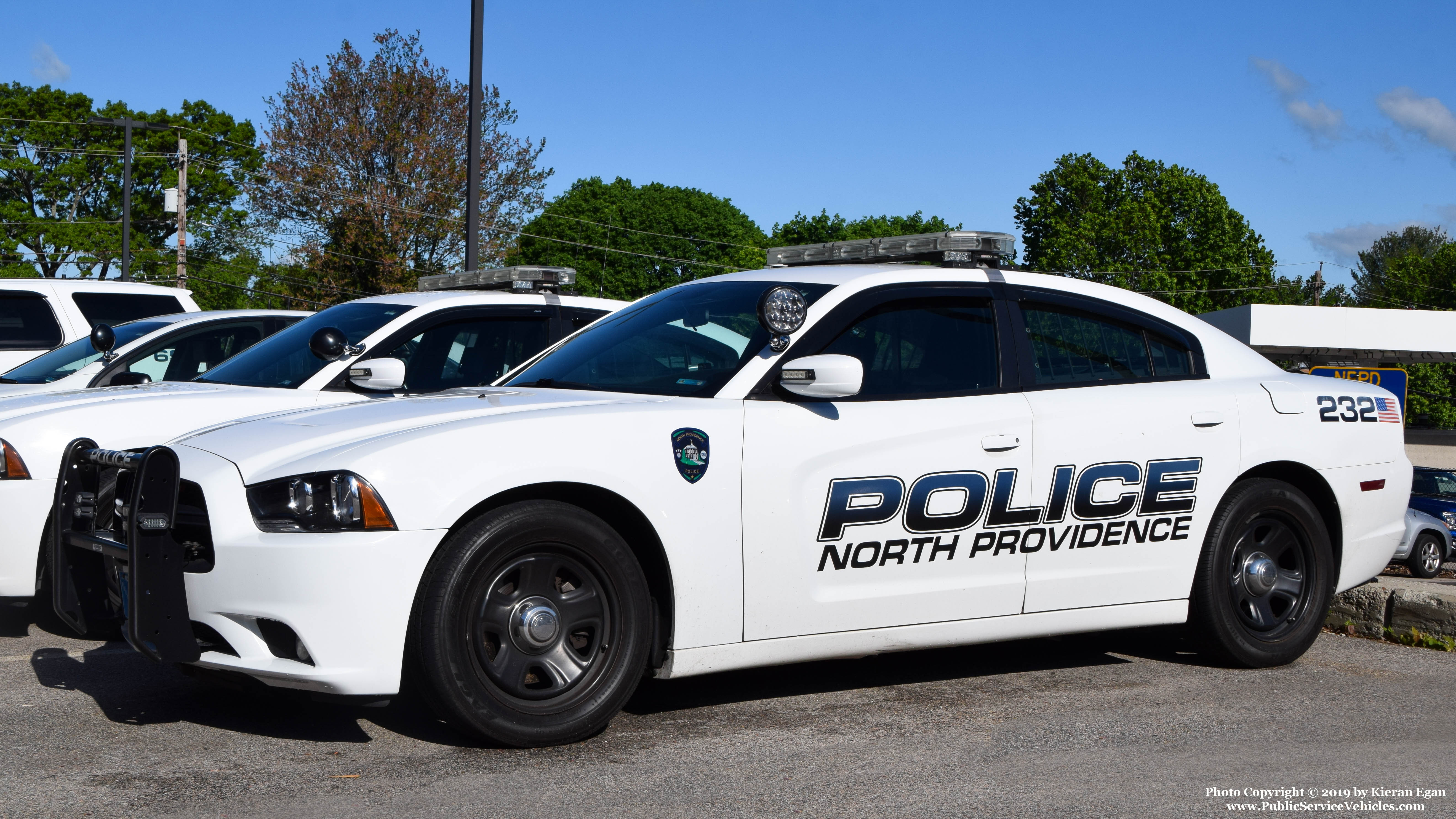 A photo  of North Providence Police
            Cruiser 232, a 2013 Dodge Charger             taken by Kieran Egan