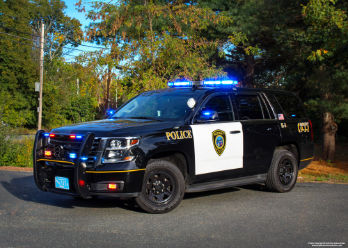 Additional photo  of Medway Police
                    Cruiser K-3, a 2019 Chevrolet Tahoe                     taken by Kieran Egan