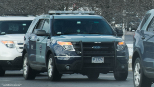 Additional photo  of Massachusetts State Police
                    Cruiser 1376, a 2015 Ford Police Interceptor Utility                     taken by Kieran Egan