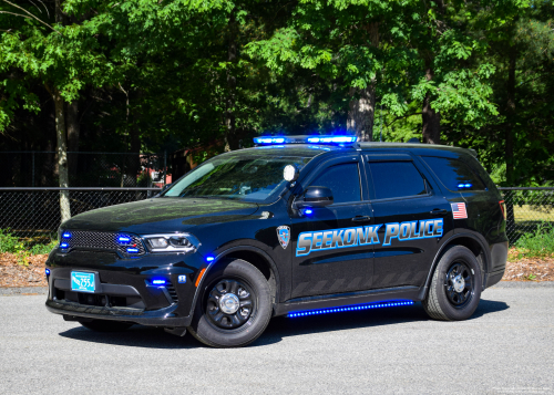 Additional photo  of Seekonk Police
                    Car 8, a 2021 Dodge Durango                     taken by Kieran Egan
