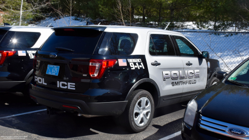 Additional photo  of Smithfield Police
                    Cruiser 635, a 2018 Ford Police Interceptor Utility                     taken by Kieran Egan