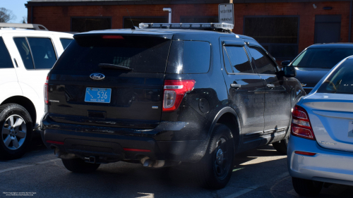 Additional photo  of Johnston Police
                    Cruiser 536, a 2015 Ford Police Interceptor Utility                     taken by Kieran Egan