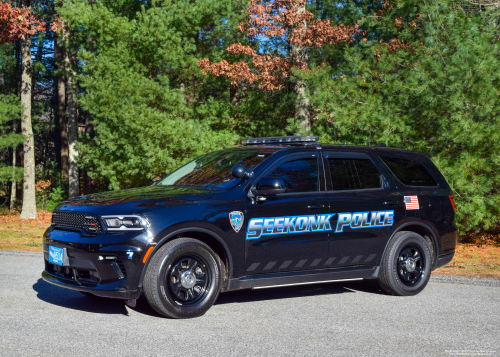 Additional photo  of Seekonk Police
                    Car 7, a 2021 Dodge Durango                     taken by Kieran Egan