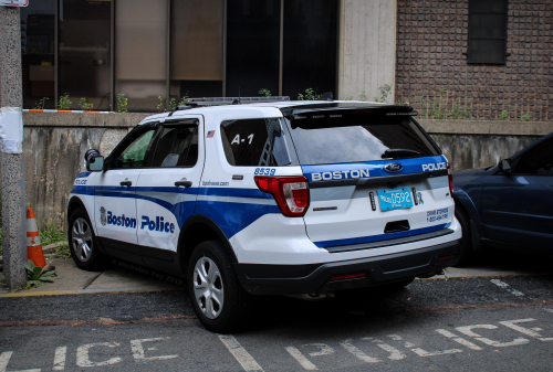 Additional photo  of Boston Police
                    Cruiser 8539, a 2018 Ford Police Interceptor Utility                     taken by @riemergencyvehicles