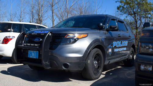 Additional photo  of Hopkinton Police
                    Cruiser 861, a 2013-2015 Ford Police Interceptor Utility                     taken by Jamian Malo