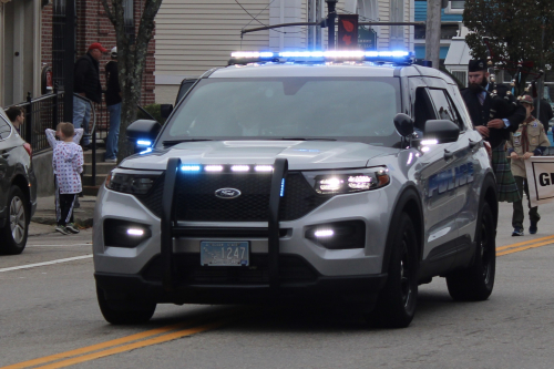 Additional photo  of East Greenwich Police
                    Cruiser 1247, a 2022 Ford Police Interceptor Utility                     taken by Kieran Egan