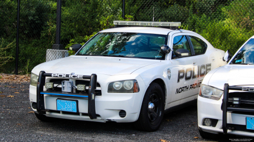 Additional photo  of North Providence Police
                    Cruiser 2687, a 2008 Dodge Charger                     taken by Kieran Egan