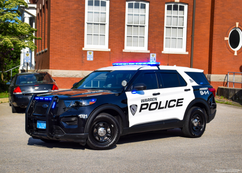 Additional photo  of Warren Police
                    Cruiser 1721, a 2021 Ford Police Interceptor Utility                     taken by Kieran Egan