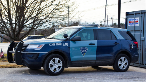 Additional photo  of Massachusetts State Police
                    Cruiser 340, a 2019 Ford Police Interceptor Utility                     taken by Jamian Malo