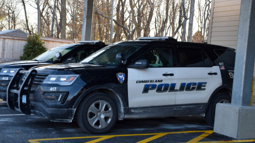 Additional photo  of Cumberland Police
                    Cruiser 417, a 2019 Ford Police Interceptor Utility                     taken by Kieran Egan