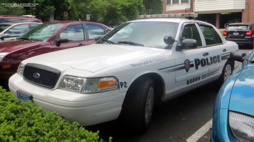 Additional photo  of Brown University Police
                    Patrol 2, a 2011 Ford Crown Victoria Police Interceptor                     taken by Nate Hall