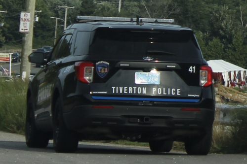 Additional photo  of Tiverton Police
                    Car 41, a 2021 Ford Police Interceptor Utility                     taken by Kieran Egan