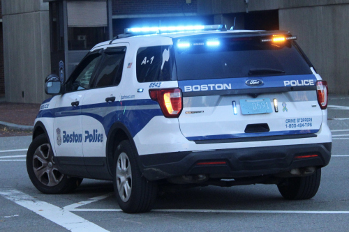Additional photo  of Boston Police
                    Cruiser 8543, a 2018 Ford Police Interceptor Utility                     taken by Nicholas You