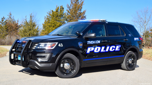 Additional photo  of Tiverton Police
                    Car 43, a 2019 Ford Police Interceptor Utility                     taken by Kieran Egan