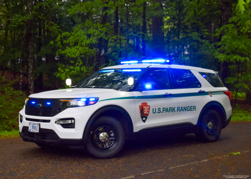 Additional photo  of United States National Park Service Law Enforcement Rangers
                    Cruiser 3066X, a 2020 Ford Police Interceptor Utility/Whelen Legacy                     taken by Kieran Egan