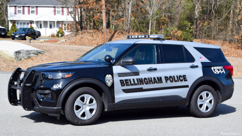 Additional photo  of Bellingham Police
                    Cruiser 404, a 2020 Ford Police Interceptor Utility                     taken by Kieran Egan