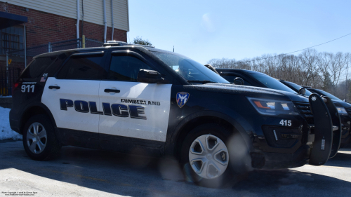 Additional photo  of Cumberland Police
                    Cruiser 415, a 2018 Ford Police Interceptor Utility                     taken by @riemergencyvehicles
