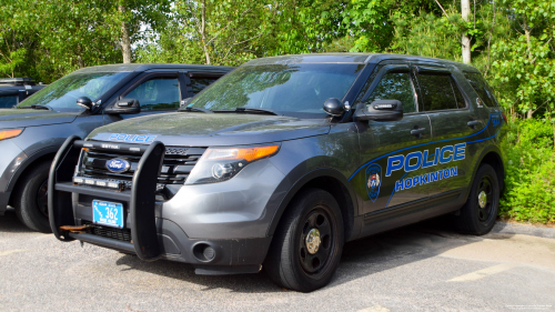Additional photo  of Hopkinton Police
                    Cruiser 362, a 2013-2015 Ford Police Interceptor Utility                     taken by Jamian Malo