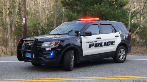 Additional photo  of Cumberland Police
                    Cruiser 413, a 2018 Ford Police Interceptor Utility                     taken by Kieran Egan