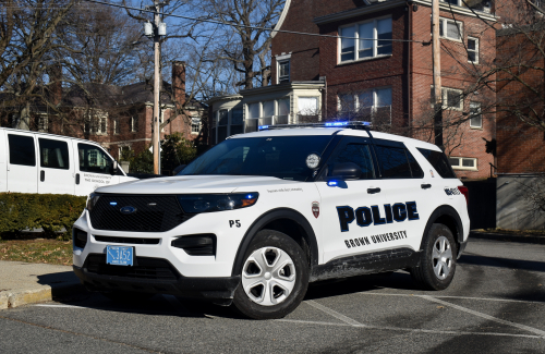 Additional photo  of Brown University Police
                    Patrol 5, a 2021 Ford Police Interceptor Utility                     taken by @riemergencyvehicles