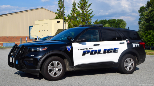 Additional photo  of Cumberland Police
                    Cruiser 414, a 2020 Ford Police Interceptor Utility                     taken by Kieran Egan