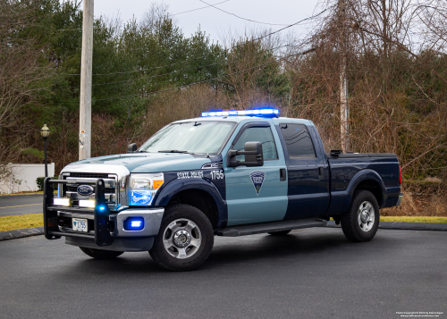Additional photo  of Massachusetts State Police
                    Cruiser 1755, a 2015 Ford F-250 XLT Crew Cab                     taken by Kieran Egan