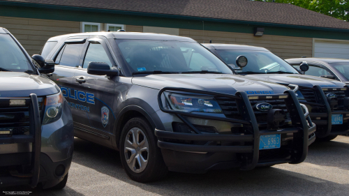 Additional photo  of Hopkinton Police
                    Cruiser 6963, a 2016-2019 Ford Police Interceptor Utility                     taken by Jamian Malo