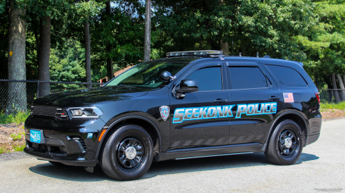Additional photo  of Seekonk Police
                    Car 2, a 2021 Dodge Durango                     taken by Kieran Egan
