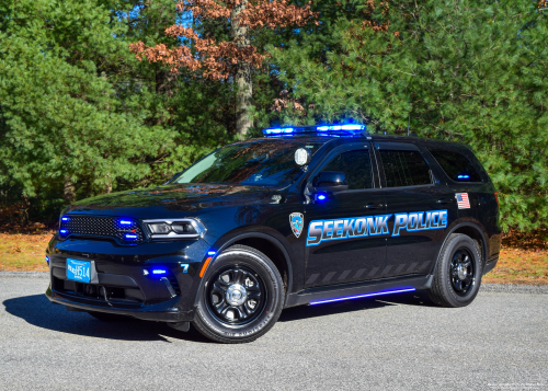 Additional photo  of Seekonk Police
                    Car 7, a 2021 Dodge Durango                     taken by Kieran Egan