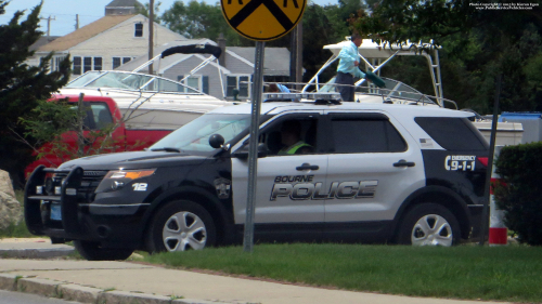 Additional photo  of Bourne Police
                    Cruiser 12, a 2014 Ford Police Interceptor Utility                     taken by Kieran Egan