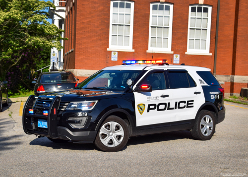 Additional photo  of Warren Police
                    Cruiser 0819, a 2019 Ford Police Interceptor Utility                     taken by Kieran Egan