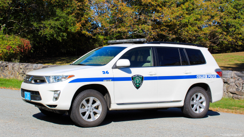 Additional photo  of Community College of Rhode Island Police
                    Cruiser 26, a 2008-2013 Toyota Highlander Hybrid                     taken by Kieran Egan