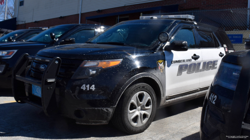 Additional photo  of Cumberland Police
                    Cruiser 414, a 2015 Ford Police Interceptor Utility                     taken by Kieran Egan