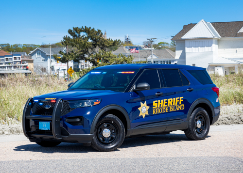 Additional photo  of Rhode Island Division of Sheriffs
                    Cruiser 49, a 2022 Ford Police Interceptor Utility                     taken by Kieran Egan
