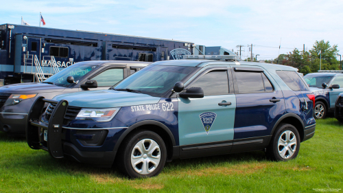 Additional photo  of Massachusetts State Police
                    Cruiser 622, a 2019 Ford Police Interceptor Utility                     taken by Nicholas You