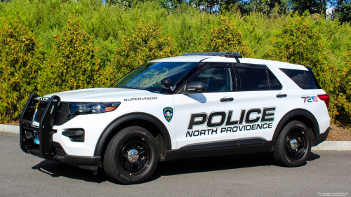 Additional photo  of North Providence Police
                    Cruiser 72, a 2021 Ford Police Interceptor Utility                     taken by Kieran Egan