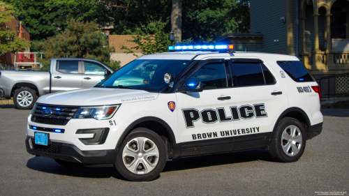 Additional photo  of Brown University Police
                    Supervisor 1, a 2019 Ford Police Interceptor Utility                     taken by Kieran Egan