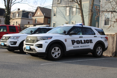 Additional photo  of Brown University Police
                    Patrol 5, a 2021 Ford Police Interceptor Utility                     taken by Luke Tougas