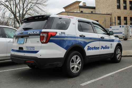 Additional photo  of Boston Police
                    Cruiser 6519, a 2016 Ford Police Interceptor Utility                     taken by @riemergencyvehicles