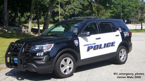 Additional photo  of Cumberland Police
                    Cruiser 410, a 2019 Ford Police Interceptor Utility                     taken by Kieran Egan
