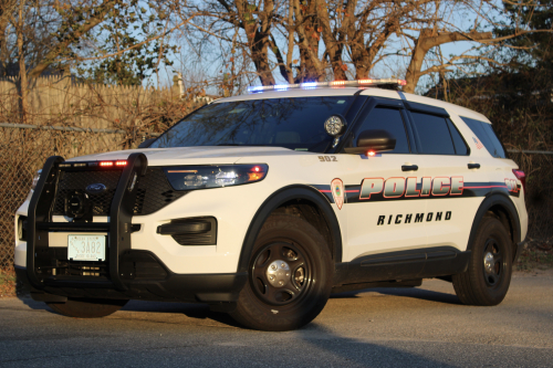 Additional photo  of Richmond Police
                    Cruiser 902, a 2022 Ford Police Interceptor Utility                     taken by Kieran Egan