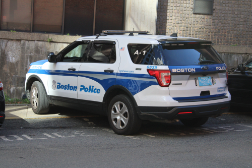 Additional photo  of Boston Police
                    Cruiser 8539, a 2018 Ford Police Interceptor Utility                     taken by Nicholas You