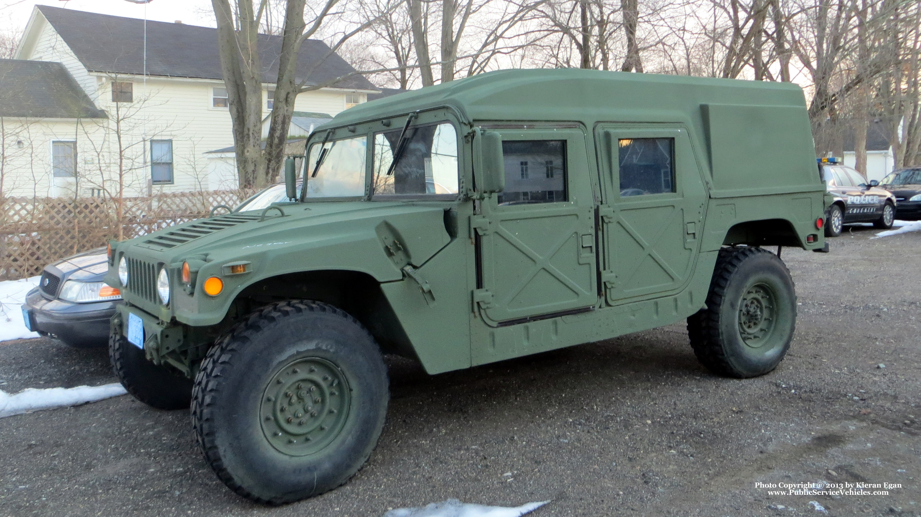 A photo  of Coventry Police
            Unit 3586, a 1990-2000 AM General Humvee             taken by Kieran Egan