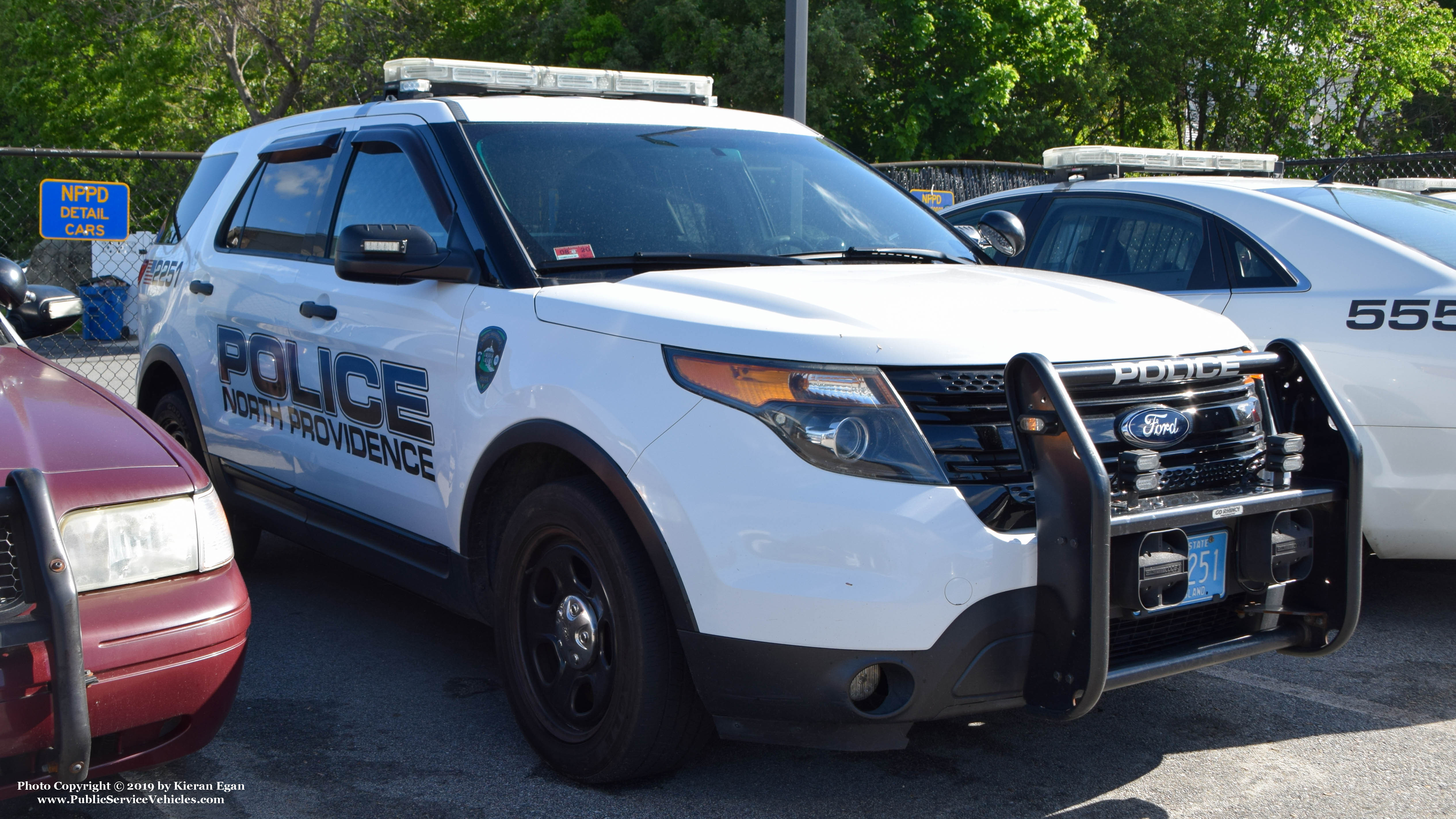 A photo  of North Providence Police
            Cruiser 2251, a 2013 Ford Police Interceptor Utility             taken by Kieran Egan