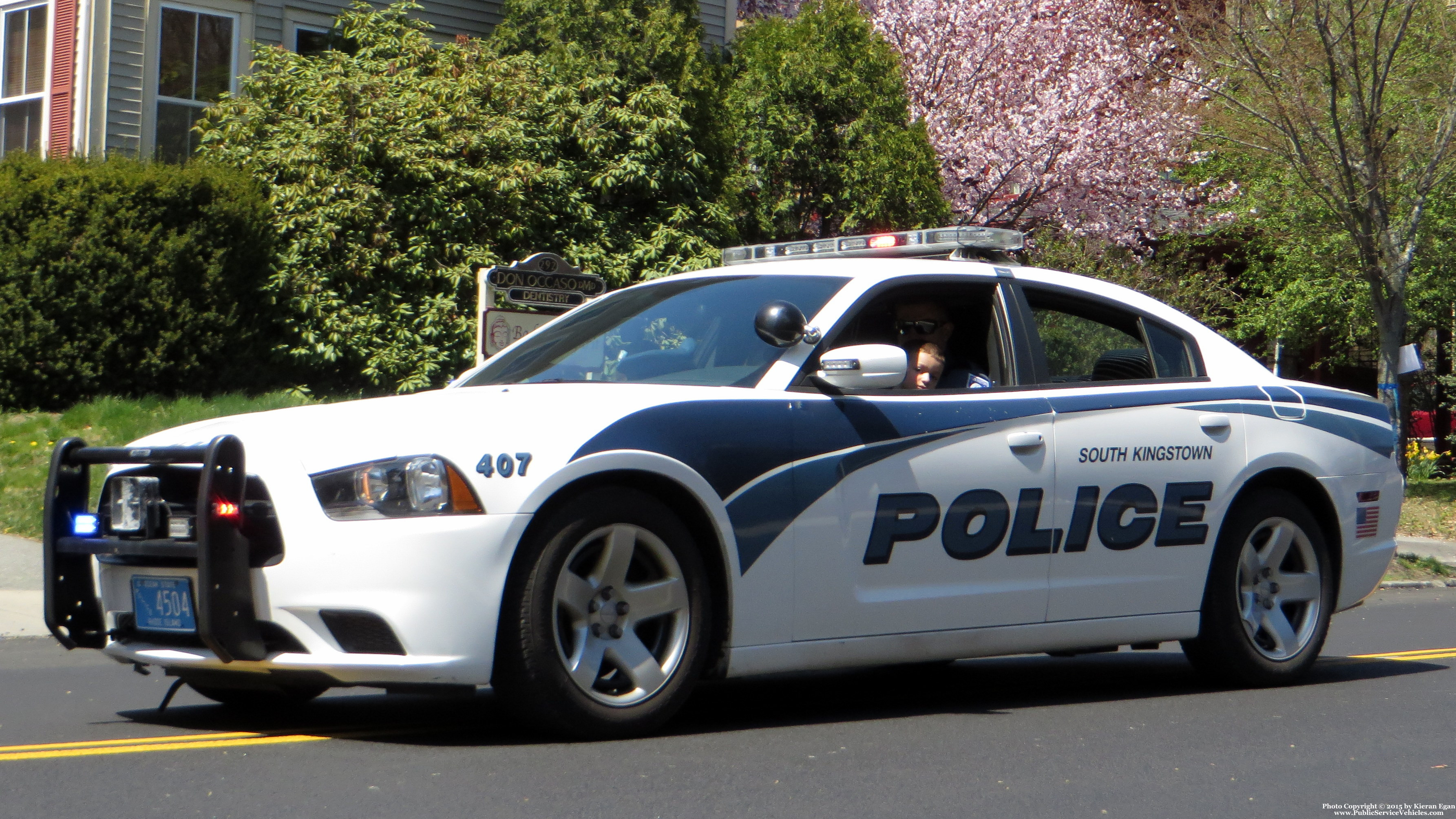 A photo  of South Kingstown Police
            Cruiser 407, a 2011-2014 Dodge Charger             taken by Kieran Egan