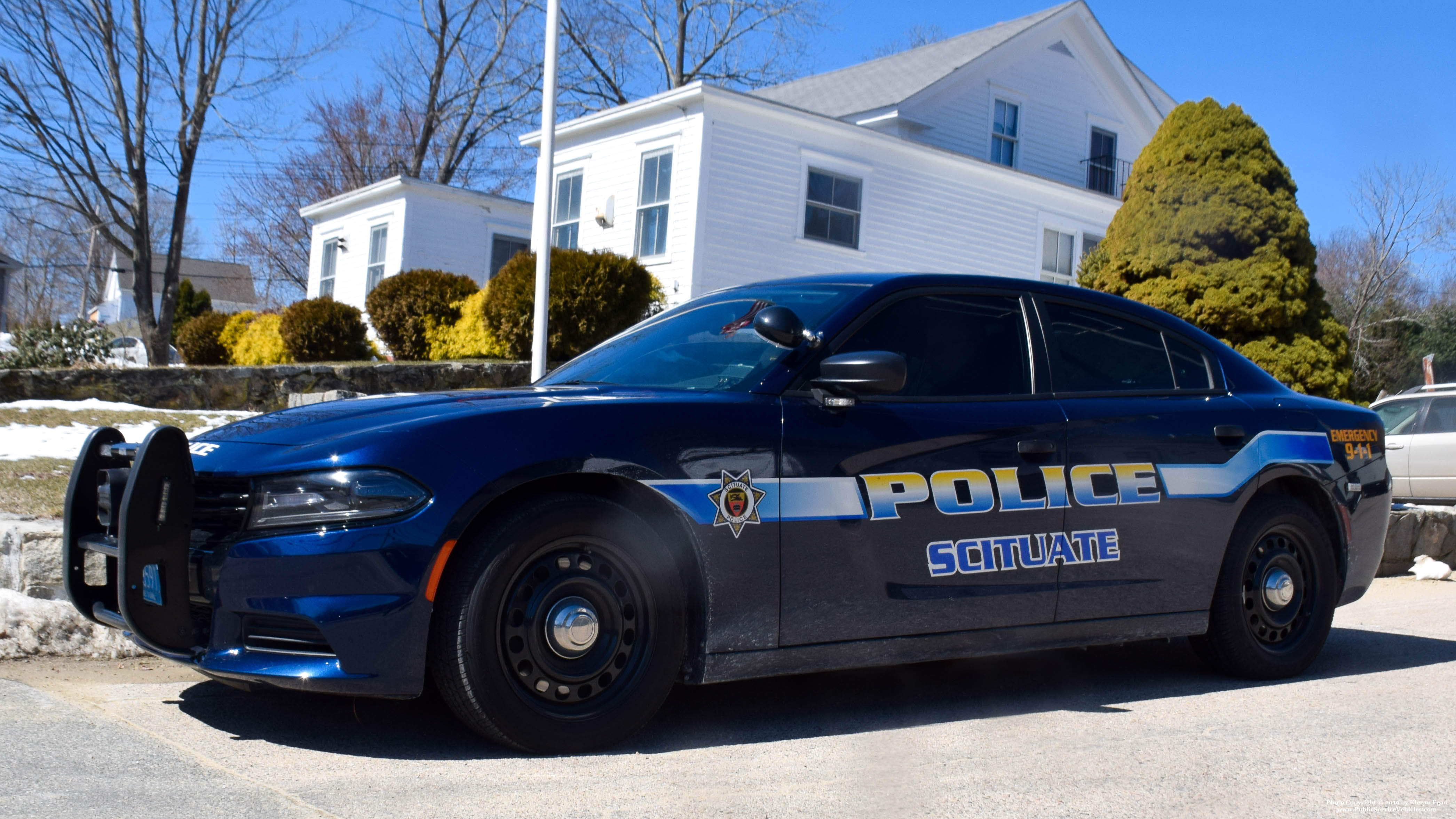 A photo  of Scituate Police
            Cruiser 3591, a 2018 Dodge Charger             taken by Kieran Egan