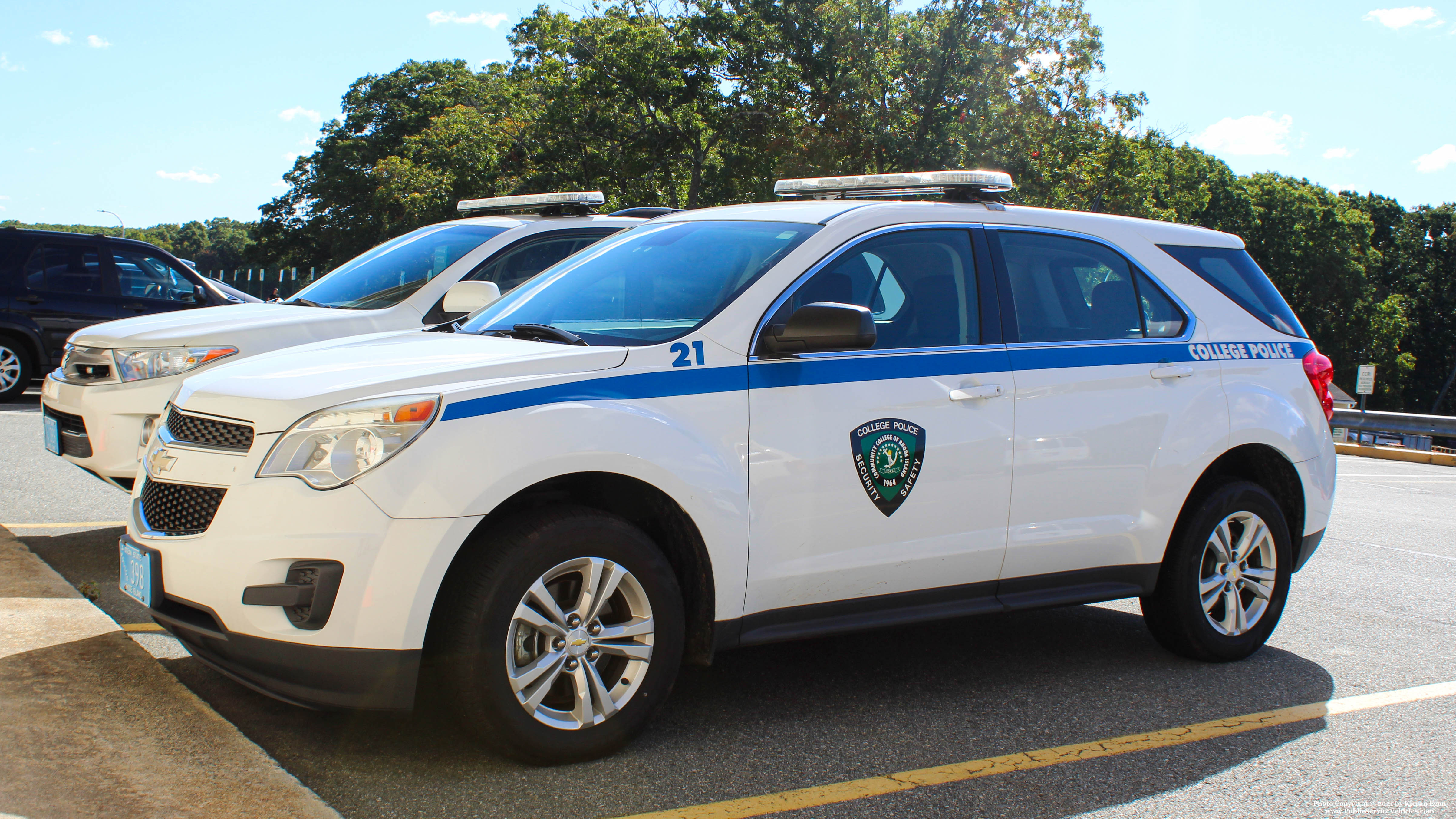 A photo  of Community College of Rhode Island Police
            Cruiser 21, a 2010-2015 Chevrolet Equinox             taken by Kieran Egan