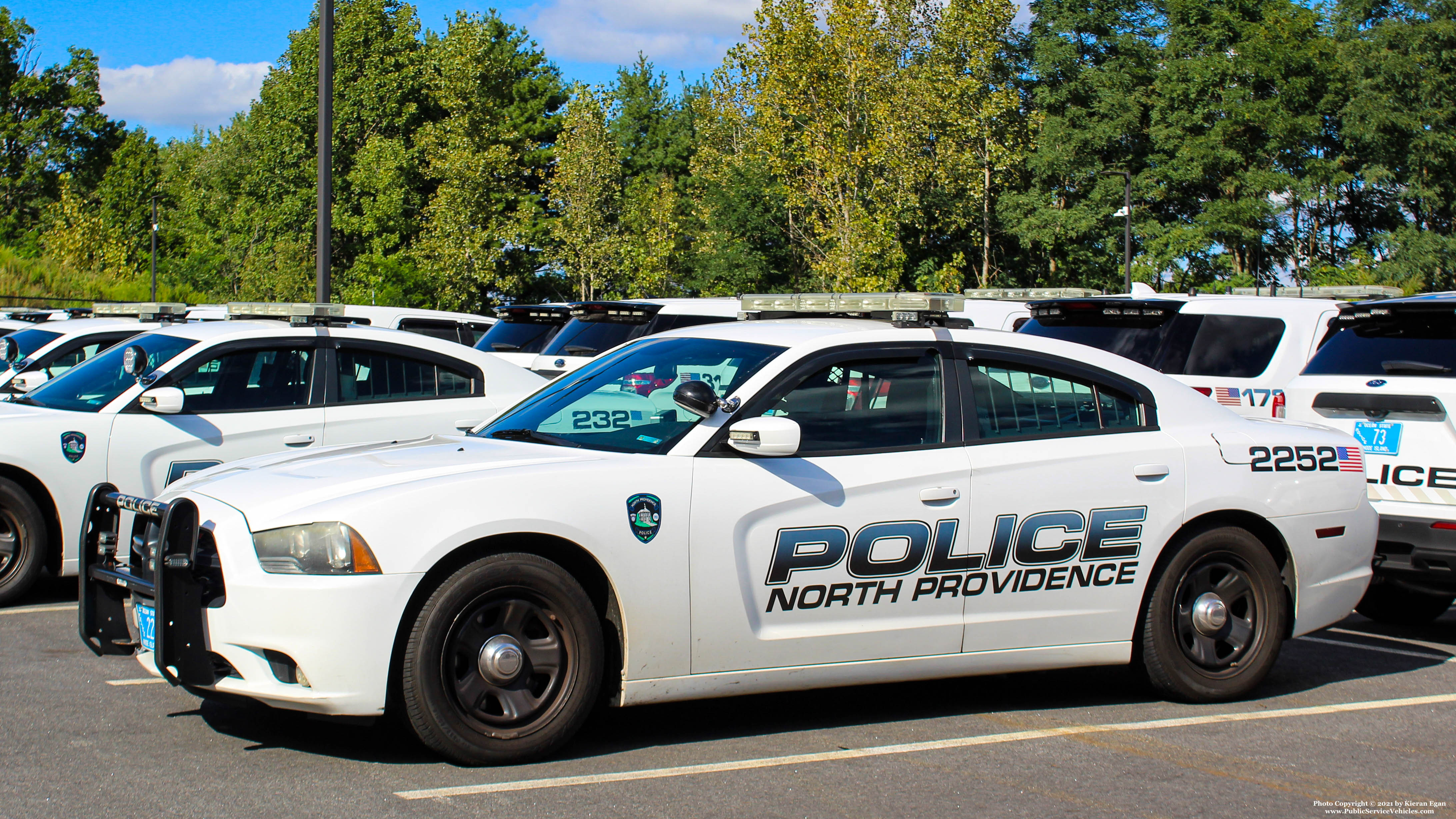 A photo  of North Providence Police
            Cruiser 2252, a 2013 Dodge Charger             taken by Kieran Egan