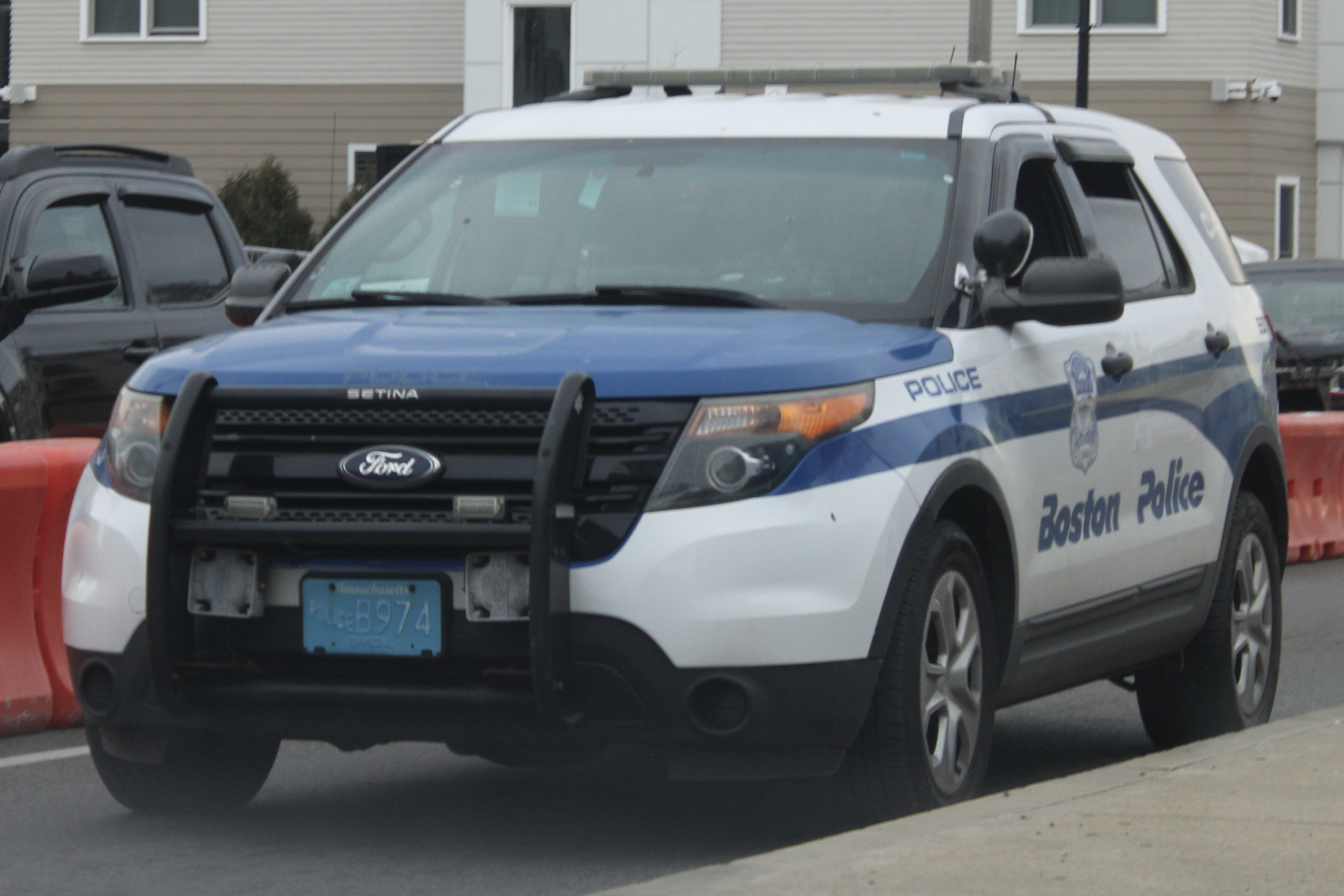 A photo  of Boston Police
            Patrol Unit, a 2015 Ford Police Interceptor Utility             taken by @riemergencyvehicles