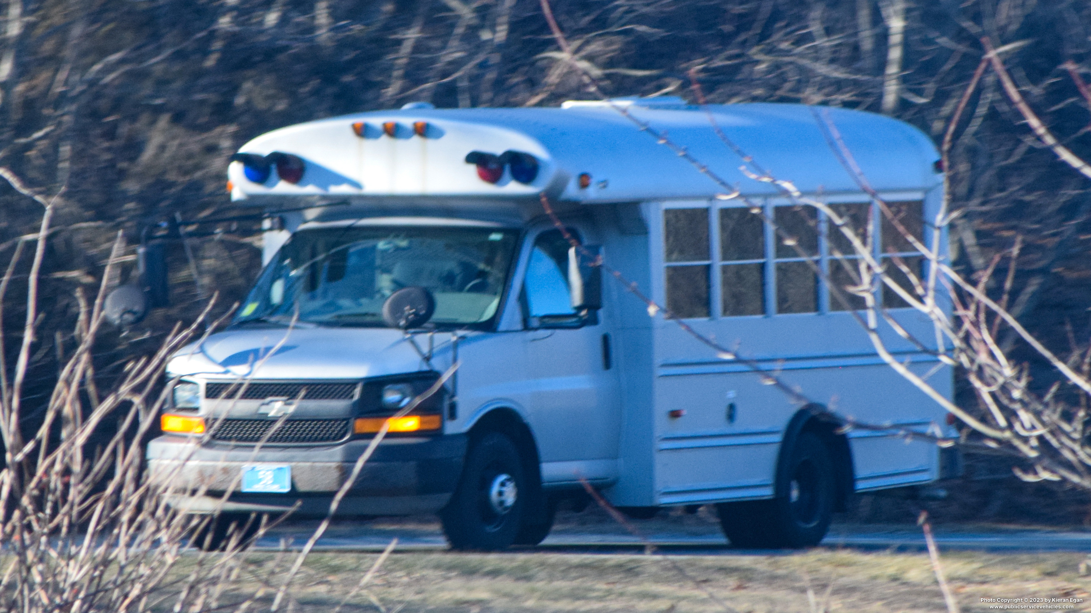 A photo  of Rhode Island Division of Sheriffs
            Bus 58, a 2003-2010 Chevrolet G4500 Bus             taken by Kieran Egan